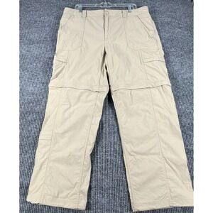 Royal Robbins Pants Mens 38x30 Beige Cargo Outdoor Hiking Walking Casual